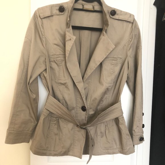 Diane Von Furstenberg Jackets & Blazers - Diane Von Furstenberg Belted Jacket